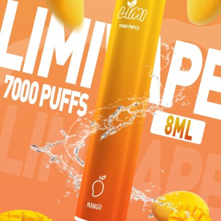 LIMI 7000口拋棄式電子煙|大容量持久體驗 LIMI 7000口拋棄式電子煙|大容量持久體驗