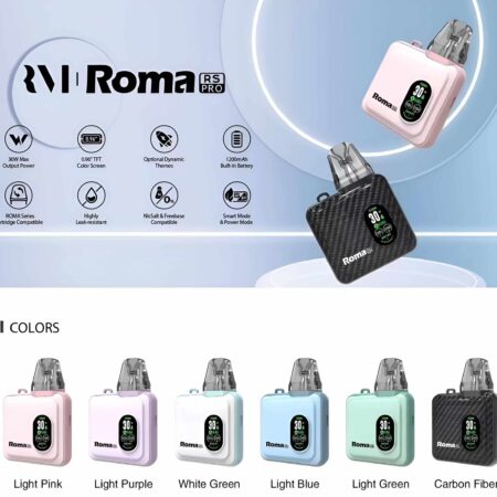ROMA RS PRO注油式小煙主機|兼容OXVA XLIM SQ PRO與小蠻 ROMA RS PRO注油式小煙主機|兼容OXVA XLIM SQ PRO與小蠻