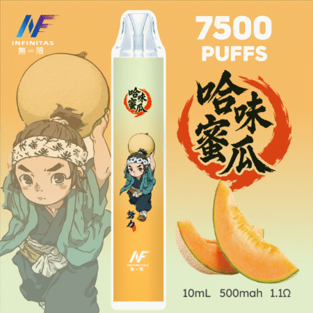 INF 無限 7500口拋棄式電子煙｜鬼滅之刃聯名設計 大容量續航