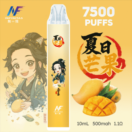 Alternative view of INF 無限 7500口拋棄式電子煙｜鬼滅之刃聯名設計 大容量續航