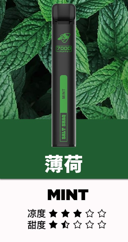 SALT SHAQ 鯊克7000口拋棄式煙桿|持久續航・經典口感 小黑條 SALT SHAQ 鯊克7000口拋棄式煙桿|持久續航・經典口感 小黑條:圖片 11