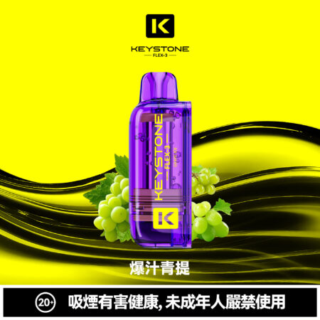 KEYSTONE FLEX-3 鑰石 25000口 專彈專機套裝｜大容量續航・台灣現貨