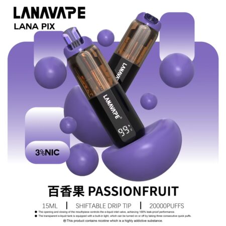 LANA PIX 閃光彈一次性電子煙 20000口｜15ML大容量・油芯分離黑科技